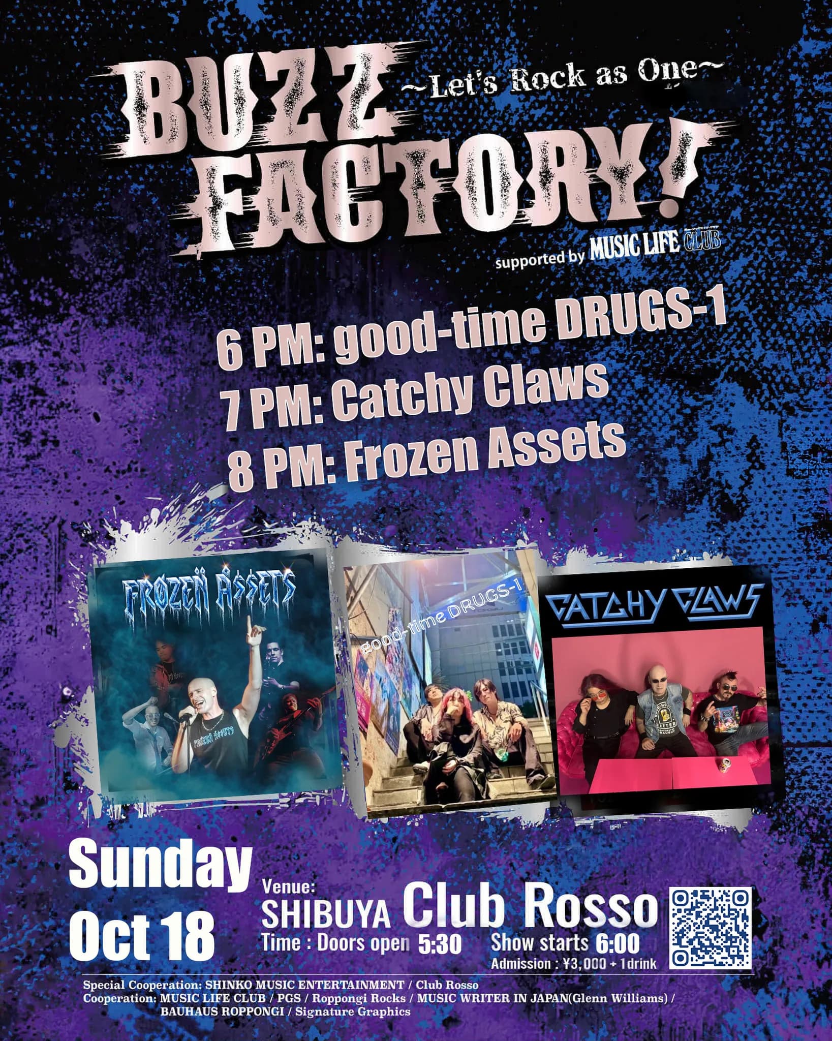 See you Sunday in u2019Buya for some hard-rocking fun with our friends @catchy_claws 🤘